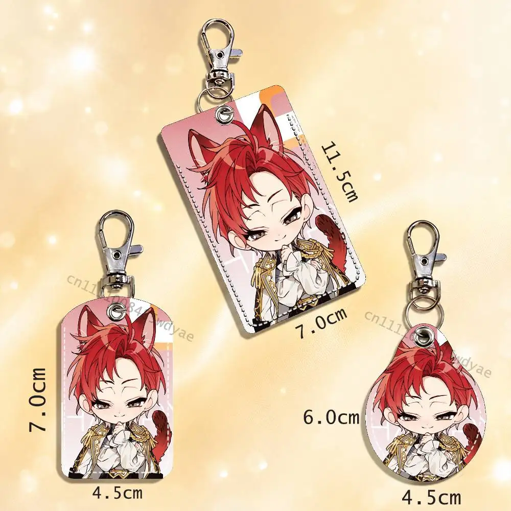 Cale Henituse TCF Raon Miru Card Keychain Fashion Pendant Bag ID Door Card Case Bus Card Cute Adult view 3