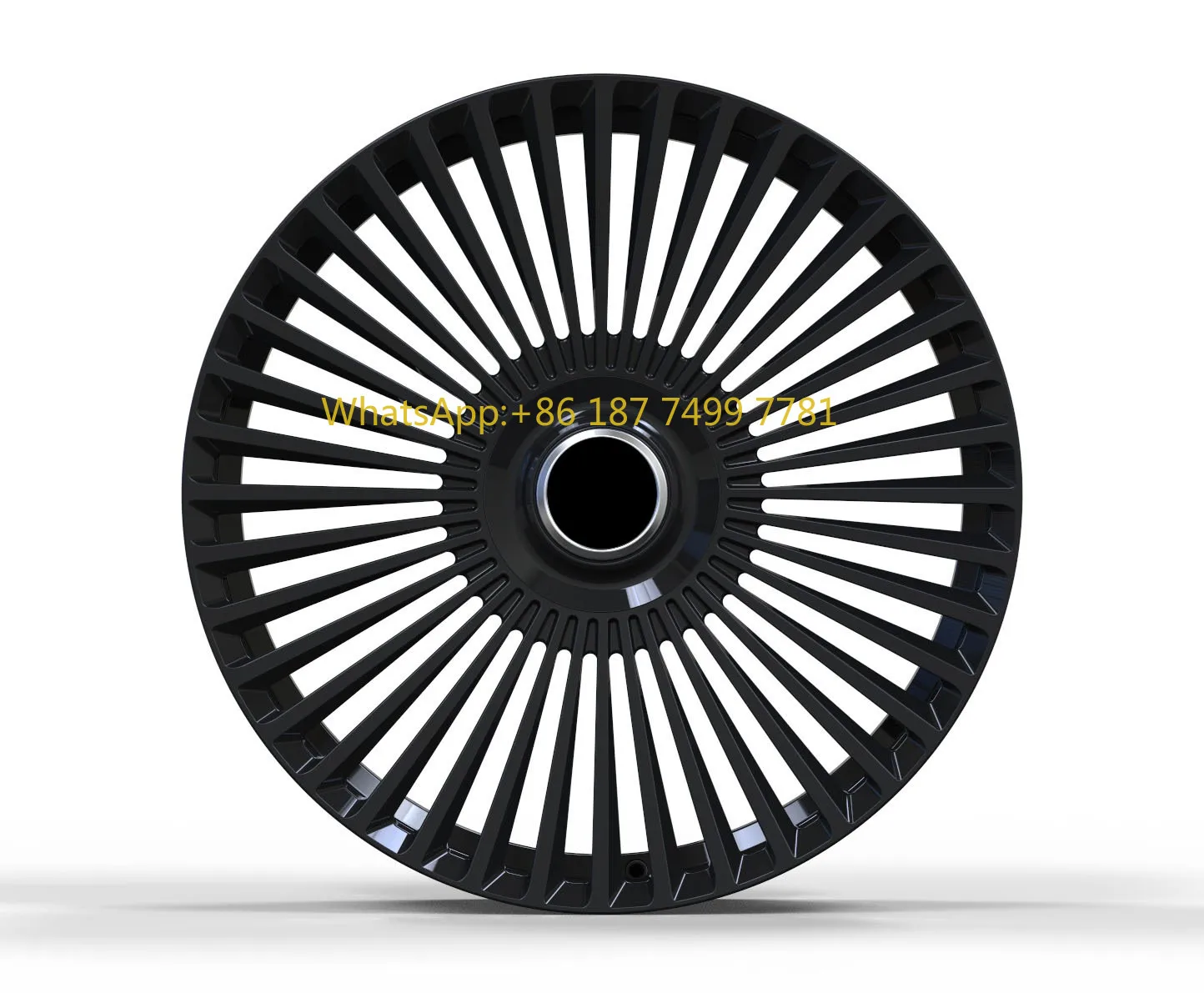 

Роскошные глянцевые черные кованые легкосплавные диски с несколькими спицами 21-23 дюйма 5x120 для внедорожников