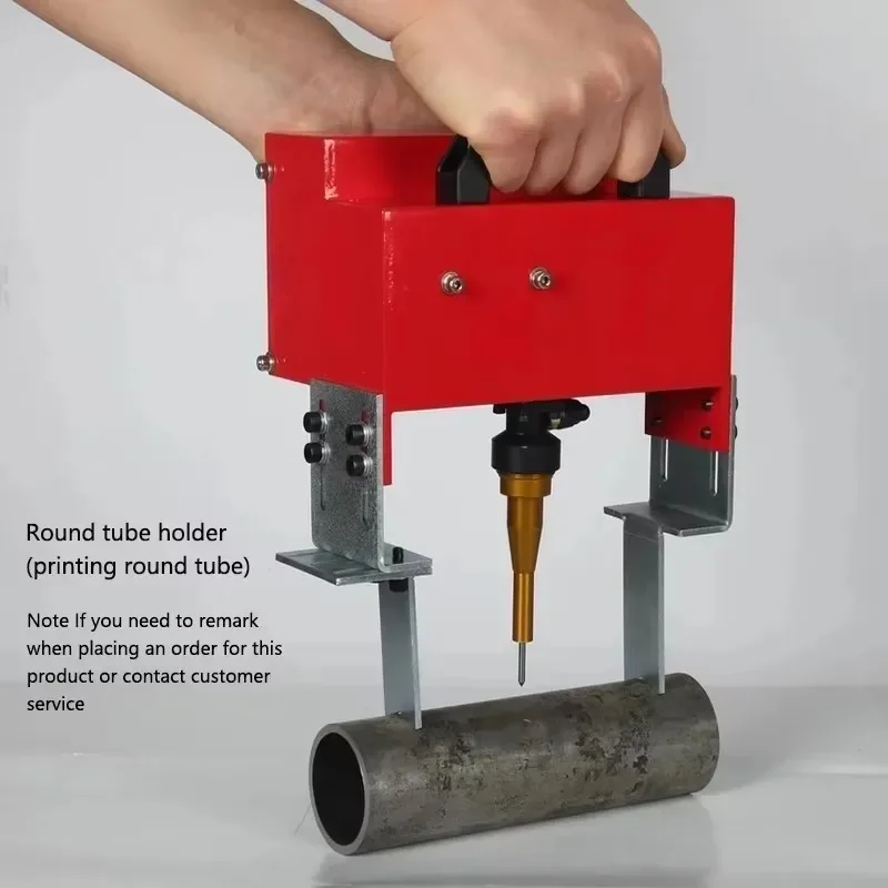 Pneumatic Marking Machine 100x20mm Metal Marking Engrave Machine Air Dot Peen Marking Machine For VIN/Code/Chassis Number 110V