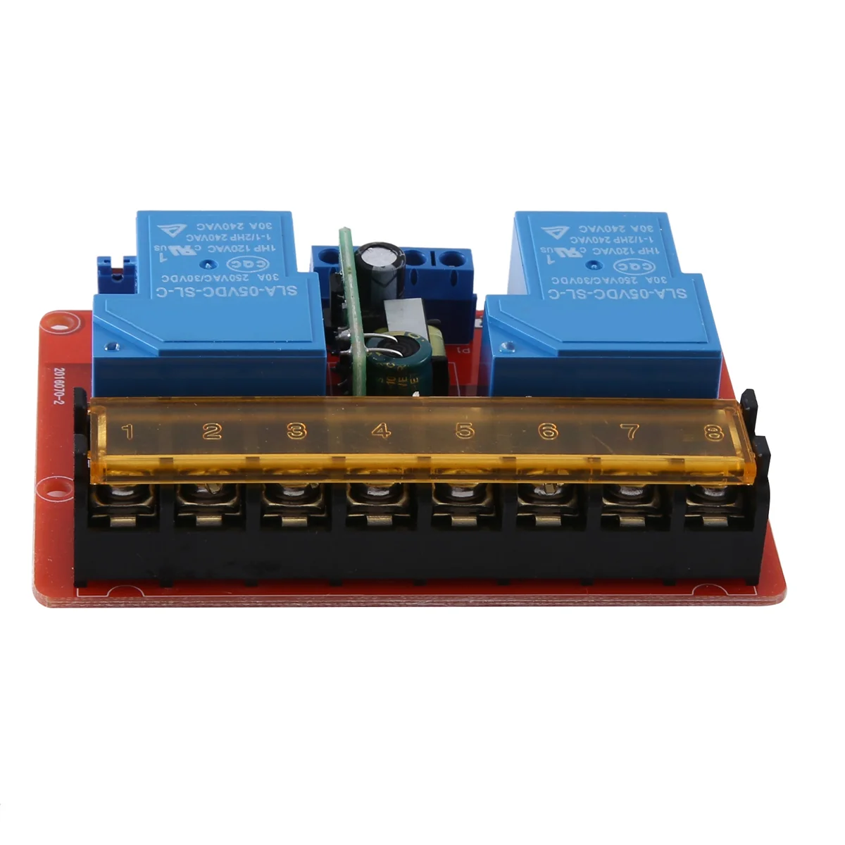 2 Channel Relay Module 30A High-Low Level Trigger Control Relay Module Relay Switch Board