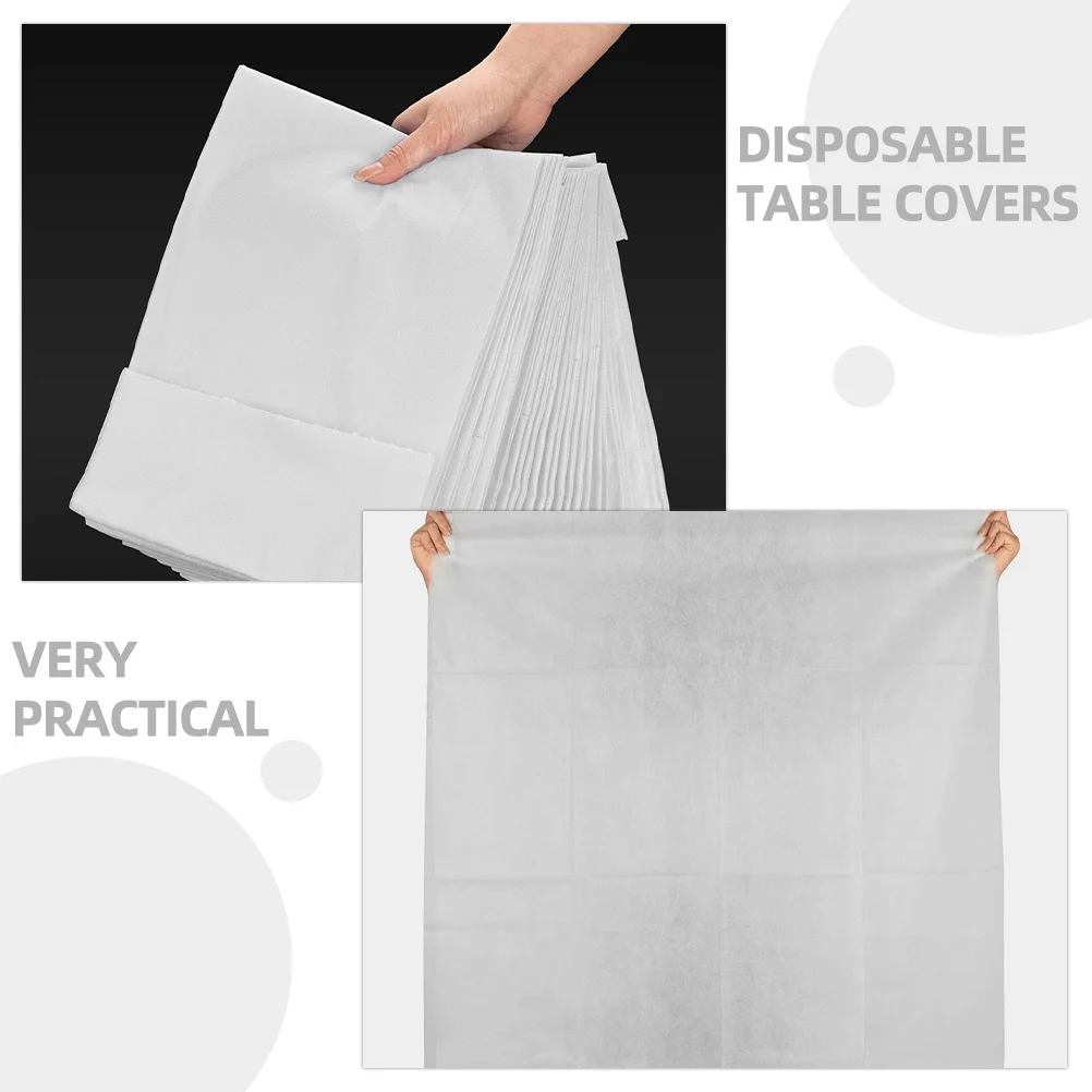 

10 Sheets Tattoo Desk Cover Disposable Breathable Non-Woven Tablecloth for Tattooing Spa Massage Bed Protector Replacement Mat