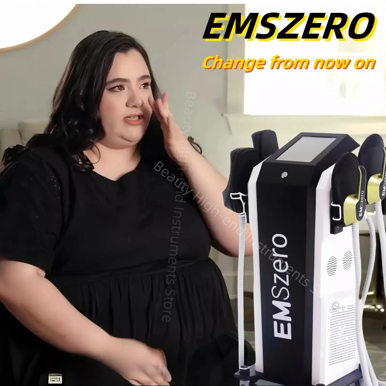 Dls-emszero Nova Hi-emt Machine Emszero Neo Body Slimming Machine New 15 Tesla 6500w 4 Handle Pelvic Stimulation Pad Optional