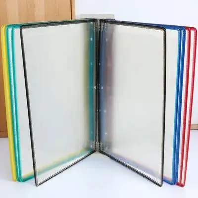

Best Seller 10-Page Wall Hanging File Folder,Colorful Flip Page Document Organizer Rack for Office & School,Wall Mounted Display