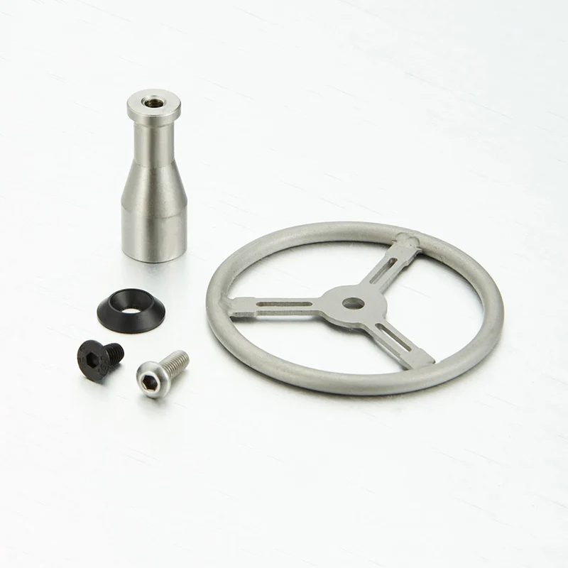 

Metal Steering Wheel for 1/10 TFL C1508 Crawler Chassis RC Model Car Remote Control Spare Accessory Parts