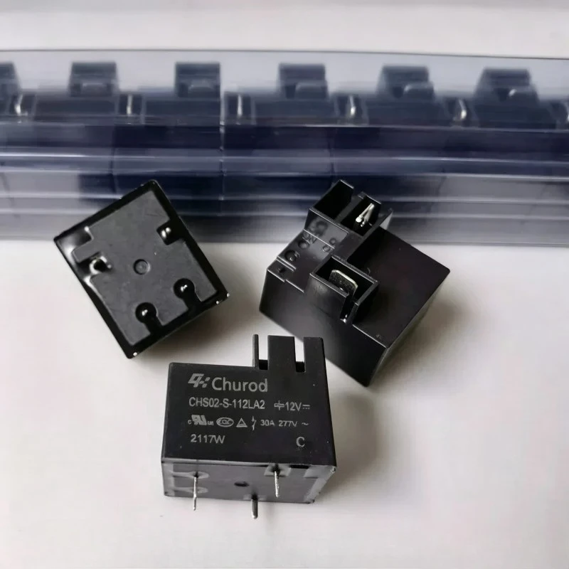 New 1pcs/lot CHS02-S-112LA2 CHS02-S-112LC2 Air conditioning water heater relay 4pins 5pins 12V