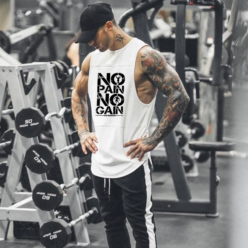 

Майки для бодибилдинга в тренажерном зале, мужские повседневные эластичные жилеты без рукавов, летние сетчатые дышащие быстросохнущие рубашки, одежда для фитнеса и мышц