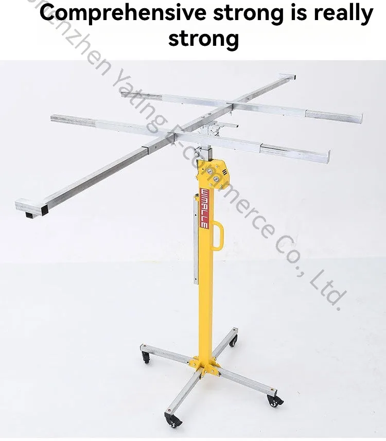 Hand Cranked Gypsum Board Lift, Lamp Installation, Air Conditioning Cabinet Bracket, Lift Hand Cranked Lamp Installation