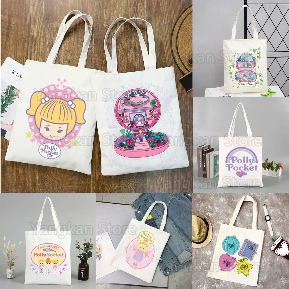 بولي جيب طباعة حقيبة تسوق قابلة لإعادة الاستخدام Bolsas De Tela البقالة المتسوق التسوق حقيبة الجوت حقيبة قطنية الجوت Sacola Reciclaje