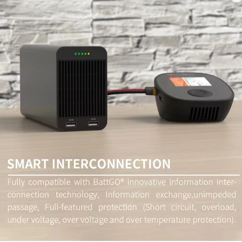 

ISDT SP2417 400W / SP2425 600W / SP2433 800W RC Battery Charger Adapter High Power Switch Smart Control With LED USB Charging