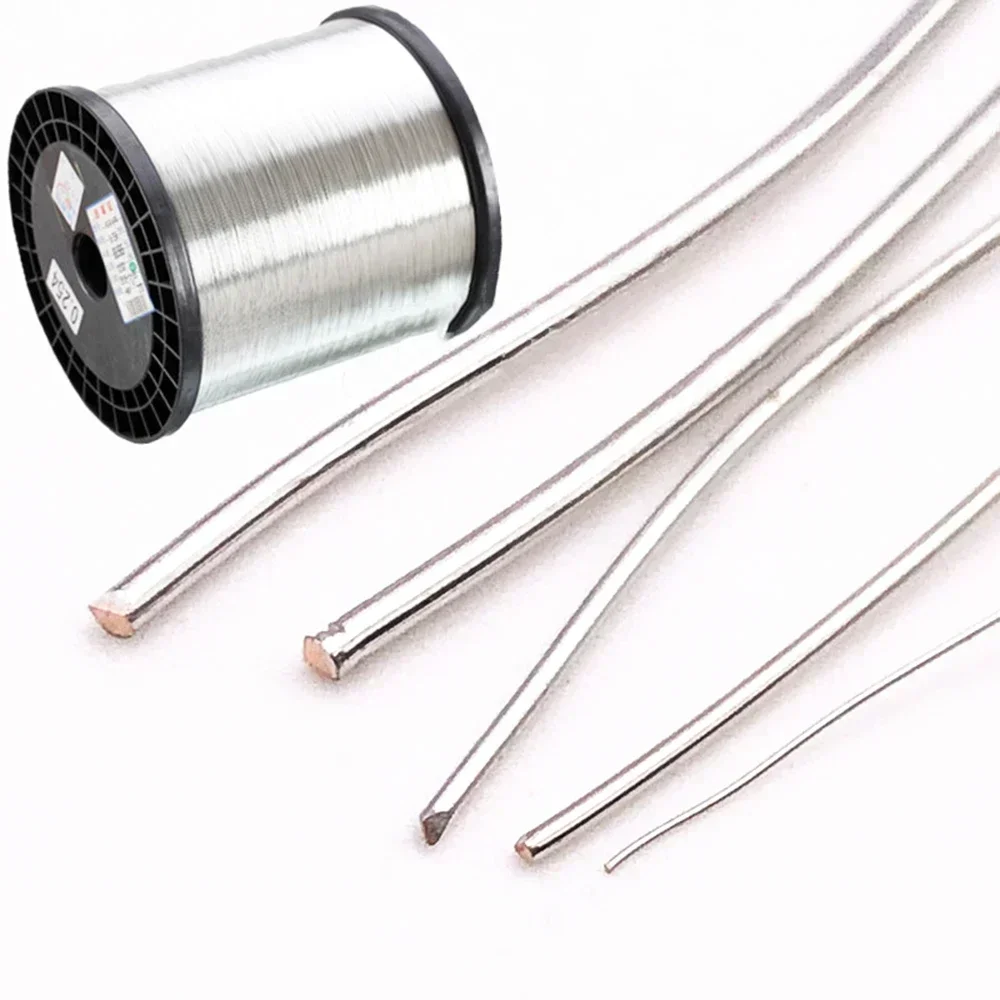 1PCS 0.2-1mm Tinned Copper Wire, Pre-Soldered Tin Plated Jumper Wire for PCB Circuit Board Repair & DIY Electronics