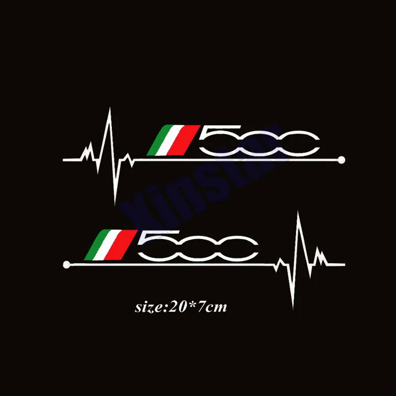 2 шт. наклейка на окна автомобиля для Fiat 500 500L 500X 500E Panda Punto Tipo BRAVO