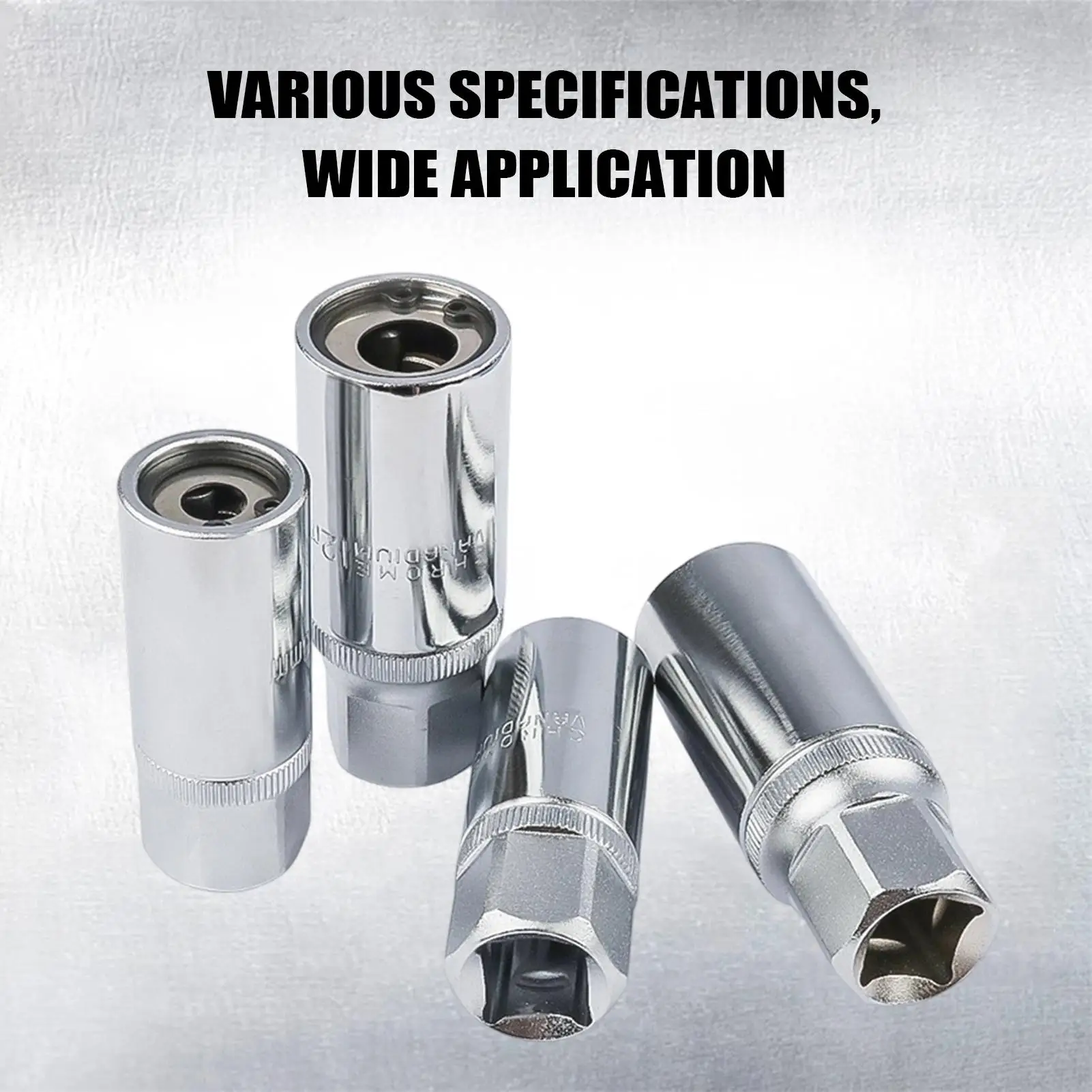 1pc Stud Extractor Set Broken Stud Remover 6mm 8mm 10mm 12mm 1/4 Drive Socket Screw Extractor Installer Kit for Auto Repair
