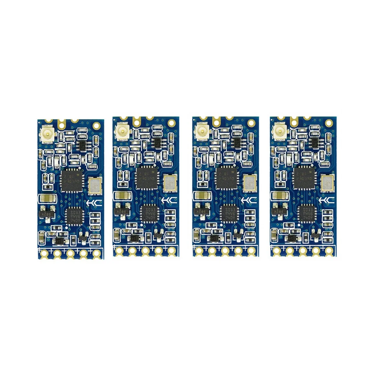 HC-12 433Mhz SI4463 moduł portu szeregowego bezprzewodowa 1000M zastępuje Bluetooth HC12 - 4 PCS