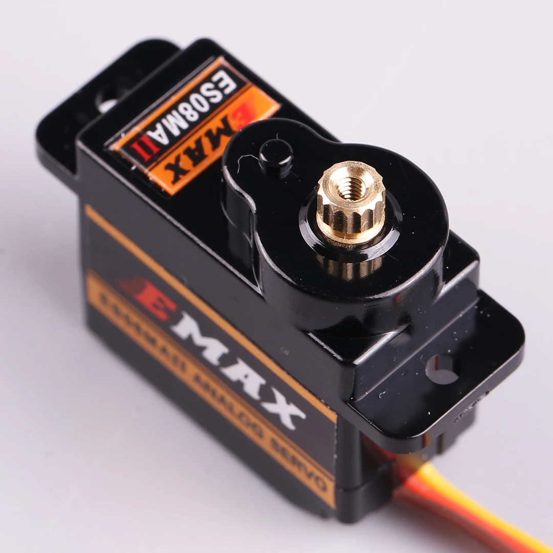 Modelo EMAX, aviones de control remoto, ala fija ES08MA II, Servo 8g 9g, simulación de engranaje de Metal, Servidor de avión para aviones RC