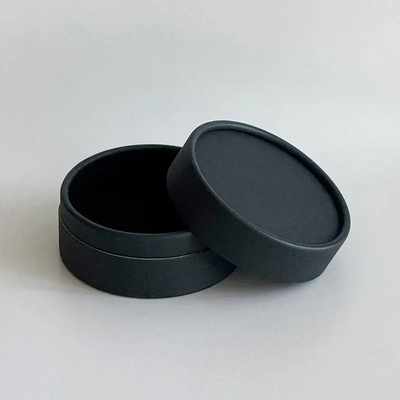 Round Jewelry Box Slotted Earrings Storage Box Paper Jewelry Box Minimalist For Festivals Daily Home Storage Gifting Occasions