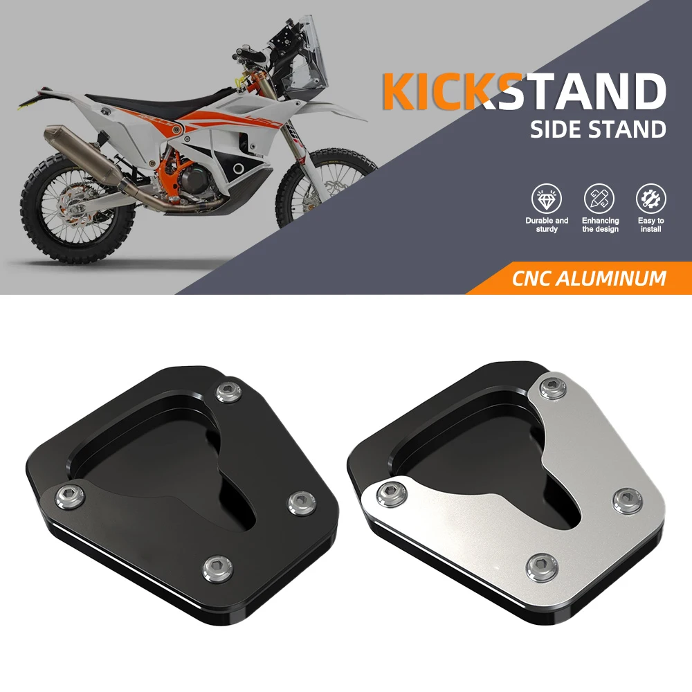 

For KOVE 450 Rally 2022-2023-2024 450Rally Motorcycle accessories Side Stand Enlarger Kickstand Enlarge Plate Pad