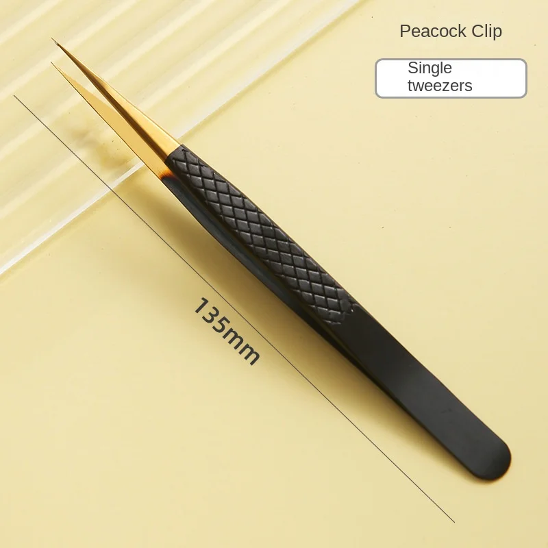 Hair Removal Tweezers Tweezer Miniature Remover Tip Depilate Chin Pincete Take Out Eyebrows Metal Stainless Steel Eyebrow Bat