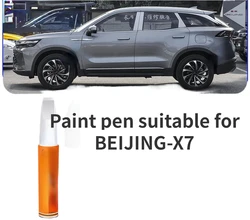 Paint pen suitable for BEIJING X7 Grey Touch-up Pen Pearl White Silver Auto Accessories Original Car Paint Scratch