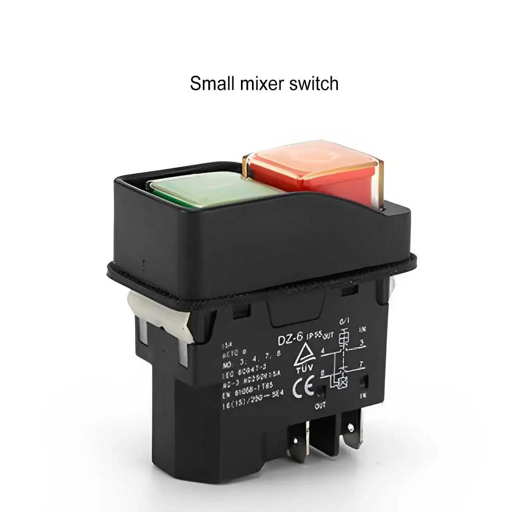 Push Button Waterproof Magnetic Electromagnetic Switch Long Using Stable Performance Safety Switches Home DKLD DZ-6