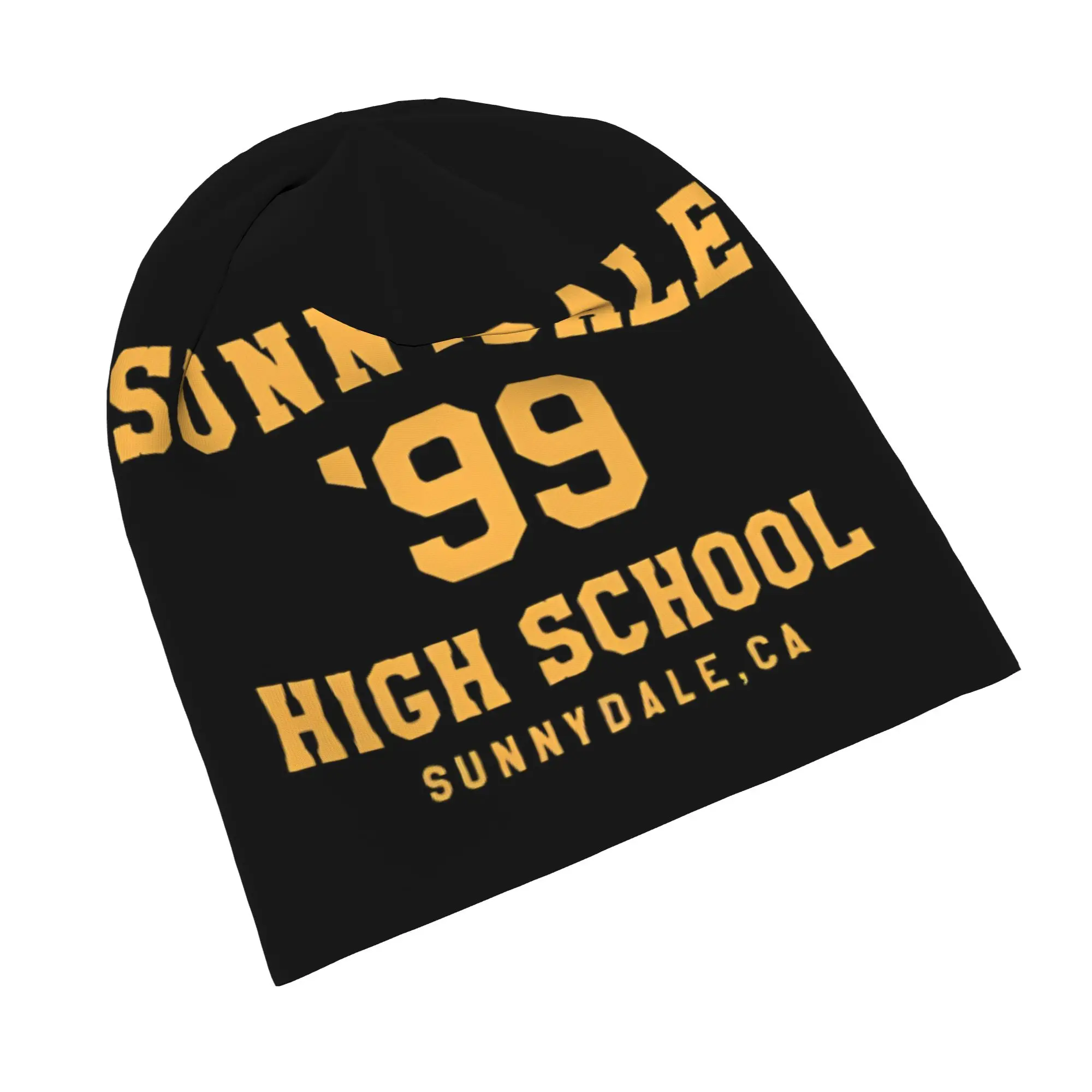 Sunnydale High School Skullies Beanies Hat Buffy the Vampire Slayer Vintage Unisex Street Caps Warm Dual-use Bonnet Hat