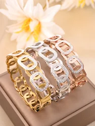 A Titanium steel fashion women's bangle