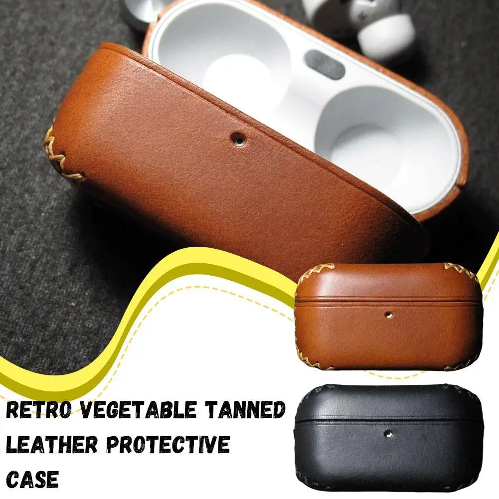 

Для Technics EAH-AZ100 маленький нишевый защитный чехол ручной работы в стиле ретро, мягкий удобный пылезащитный чехол для предотвращения падения