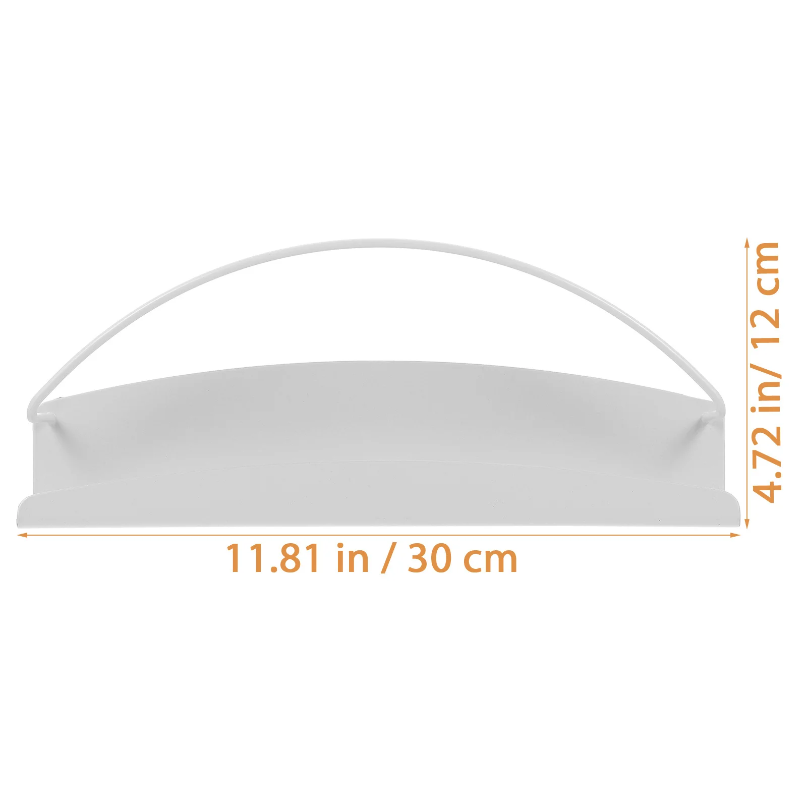 1 pz scatola portaoggetti magnetica per portariviste per frigorifero superficie metallica casa bagno camera da letto armadio portariviste a parete