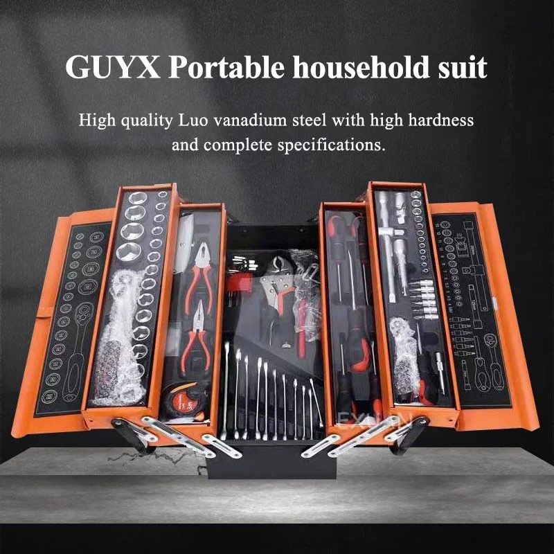 Professional Sleeve Hand Tools Set Professional Electrician Car Maintenance And DIY Enthusiasts Tool Kit