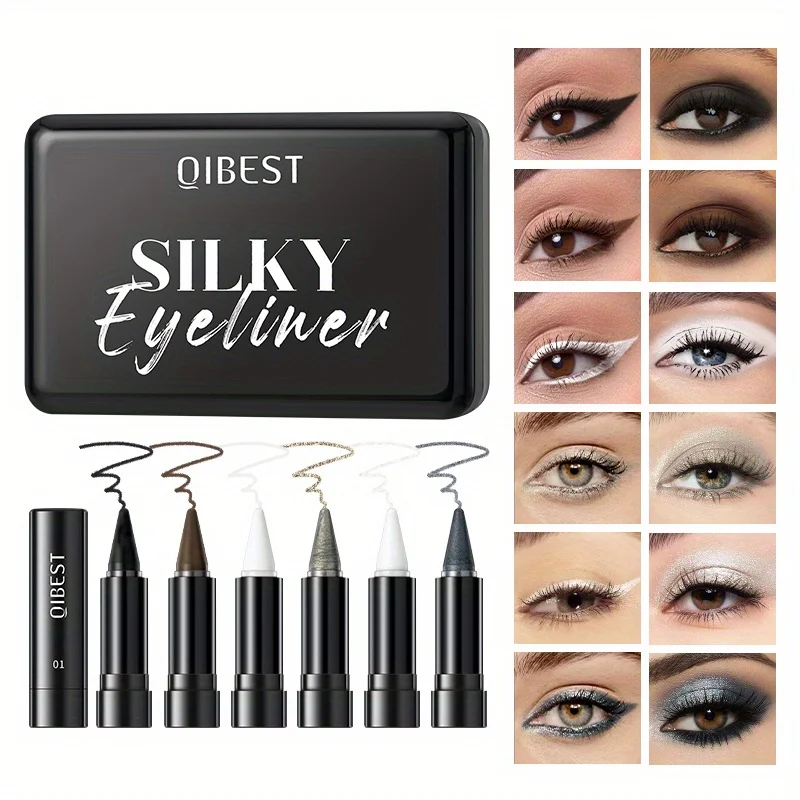 Waterproof long-lasting eyeliner cream matte pearlescent quick-drying eyeliner rich eyeliner eye makeup