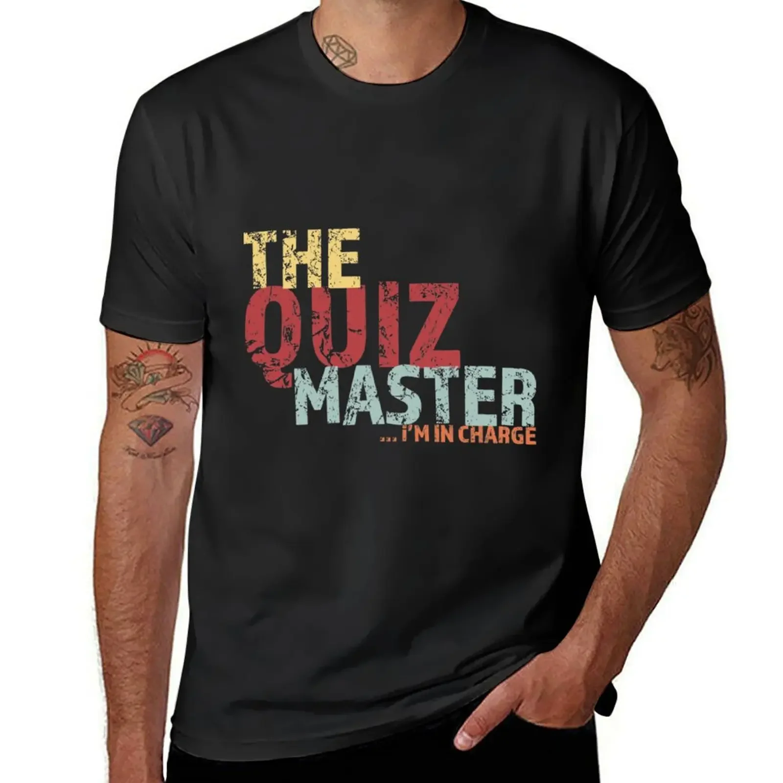 Quiz master Pub Quiz Team Essential T-Shirt boys whites sweat anime clothes clothing for men