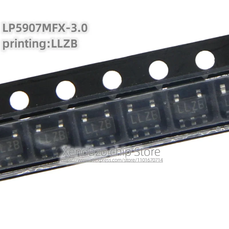 10pcs/lot LP5907MFX-3.0 LP5907MFX Silk screen printing LLZB SOT-23 package Original genuine Voltage regulator chip