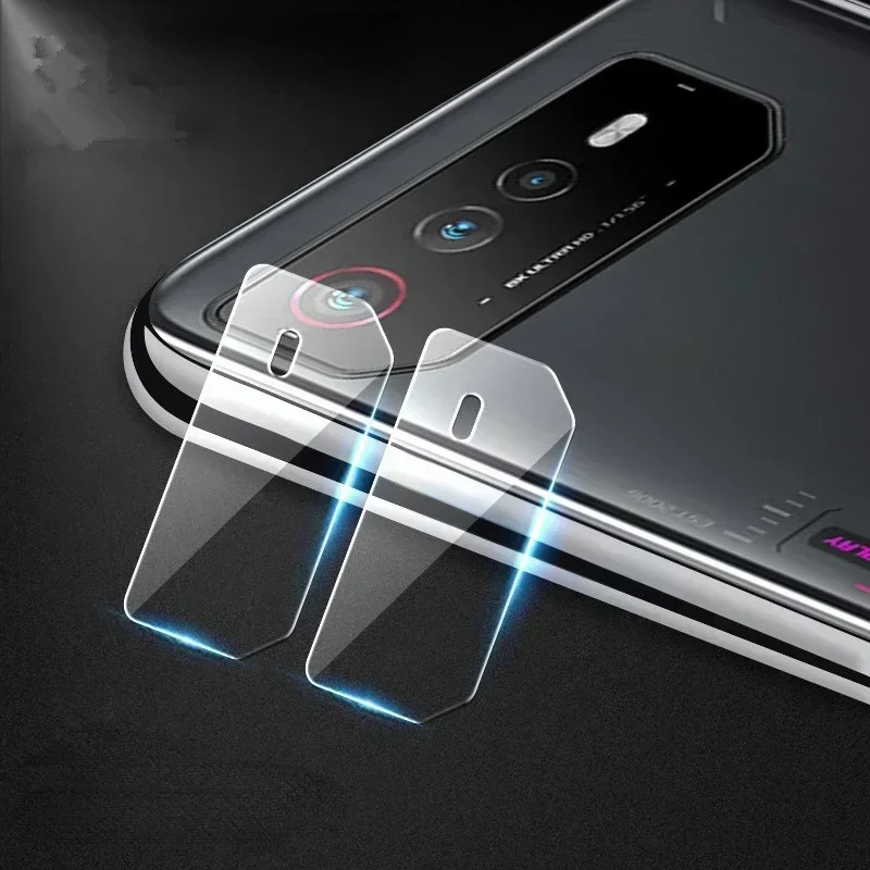 Dla Asus Rog Phone 6 7 Pro Ultimate Clear Ultra Slim Back Camera Lens Protector Cover Miękka folia ochronna ze szkła hartowanego