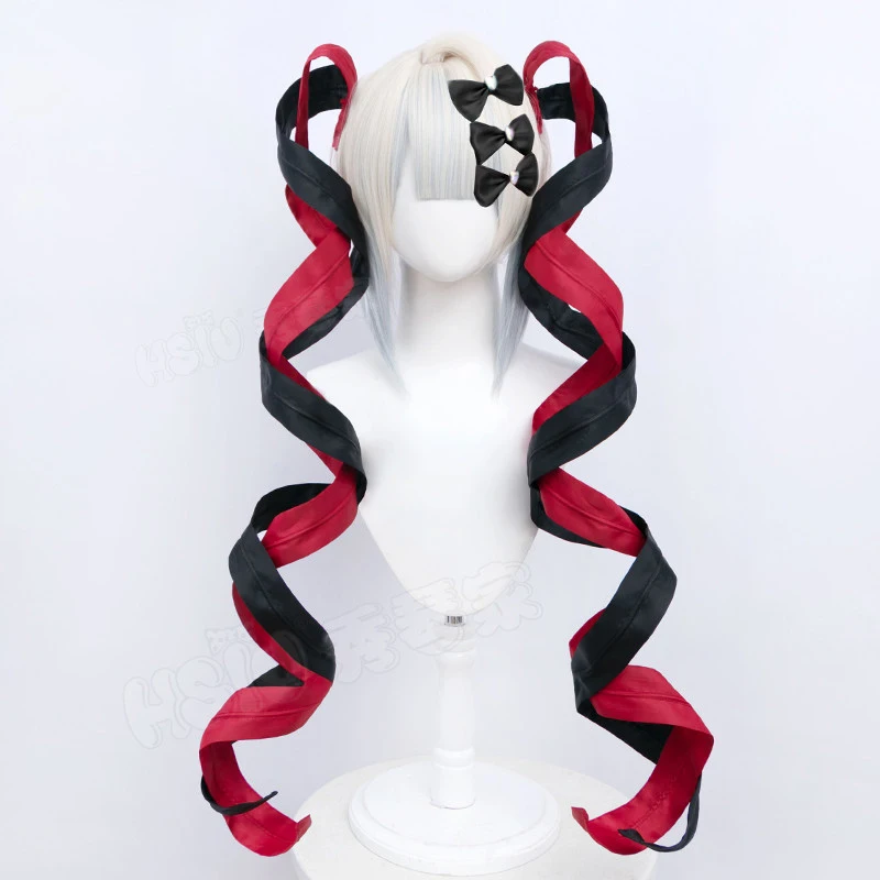 Anime Game Needy Girl Overdose KAngel Cosplay Wig Dark Angel Lolita Double Ponytails For Women Halloween Costume Accessories Wig view 2