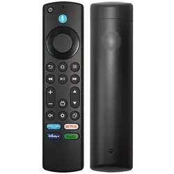 Pilot zastępczy Fire TV Alexa, pilot głosowy (4. generacji), używany do Fire TV Omni Series lub Fire TV 4-Series Smart TV