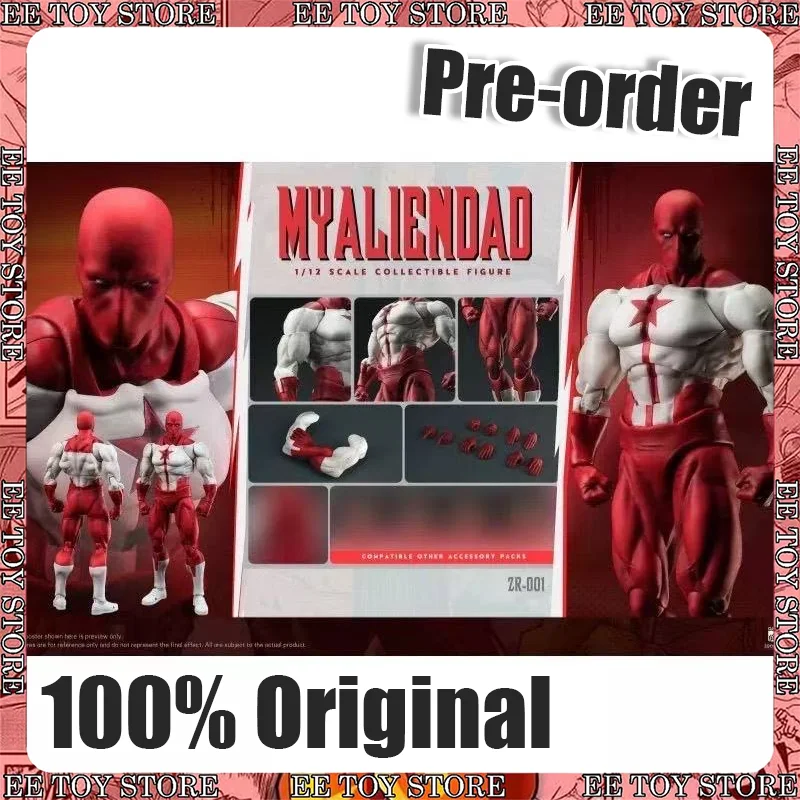 

Pre-order Z0OMRIG ZR 00 11/6 My Alien Dad Action Figure Model Kit Anime Action Figure Assembly Model Kit Boy Gifts PVC Toys