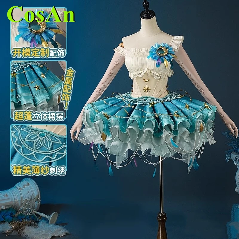 

CosAn Identity Ⅴ Margaretha Zelle Cosplay Costumes Dancing Girl Dress Fashion Skirts Female Dancer Full Set Anime
