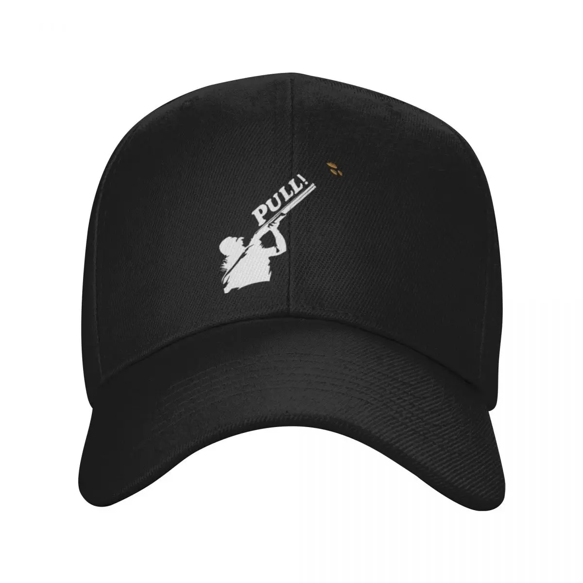Fashion Skeet Clay Shooting Pigeon Trap Bird Hunters PULL! baseball cap Adjustable Denim Hat Trucker Cap