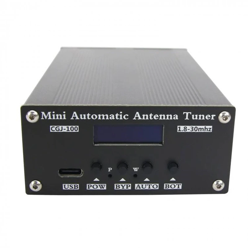 CGJ-100Q 1.8-30MHz Mini Automatic Antenna Tuner 0.91