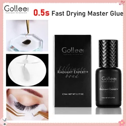 Gollee 0.5s Eyelash Extension Glue Fast Drying Professional Eyelash Adhesive Waterproof Lashes Supplies For Salon Eyelash Glue