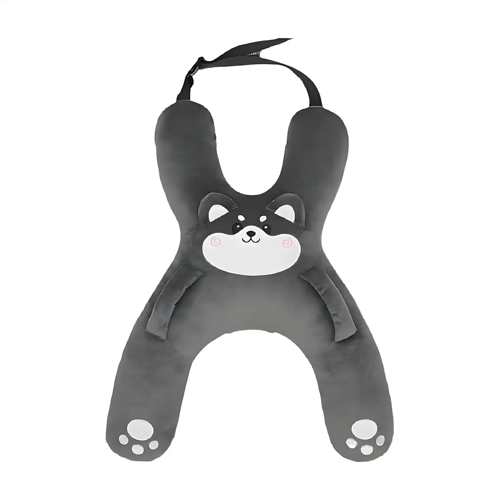 

Car Sleeping Pillow Kids Car Sleeping Head Support Breathable Comfortable H Shape Soft Cushion for Girls Kids Outdoor Automotive