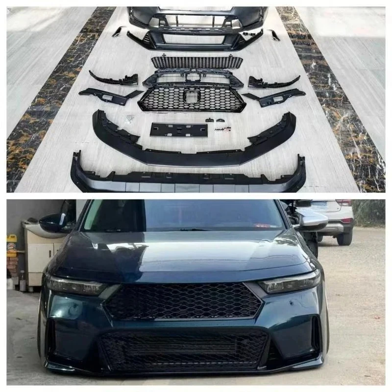 

High Quality Car Body Kit 2023 2024 2025 11th Gen 11.5 Upgrade Front Bumper Grille TR Design PP Plastic