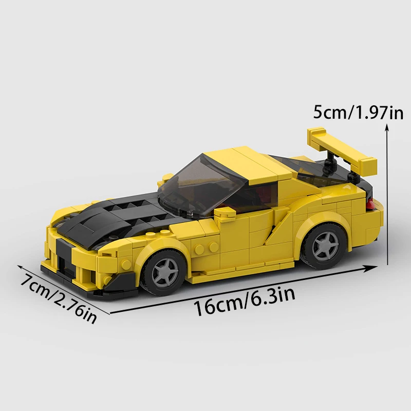 Classic Racing Series Creative Assembly Building Model - The perfect choice for Thanksgiving, birthday and Christmas gifts.