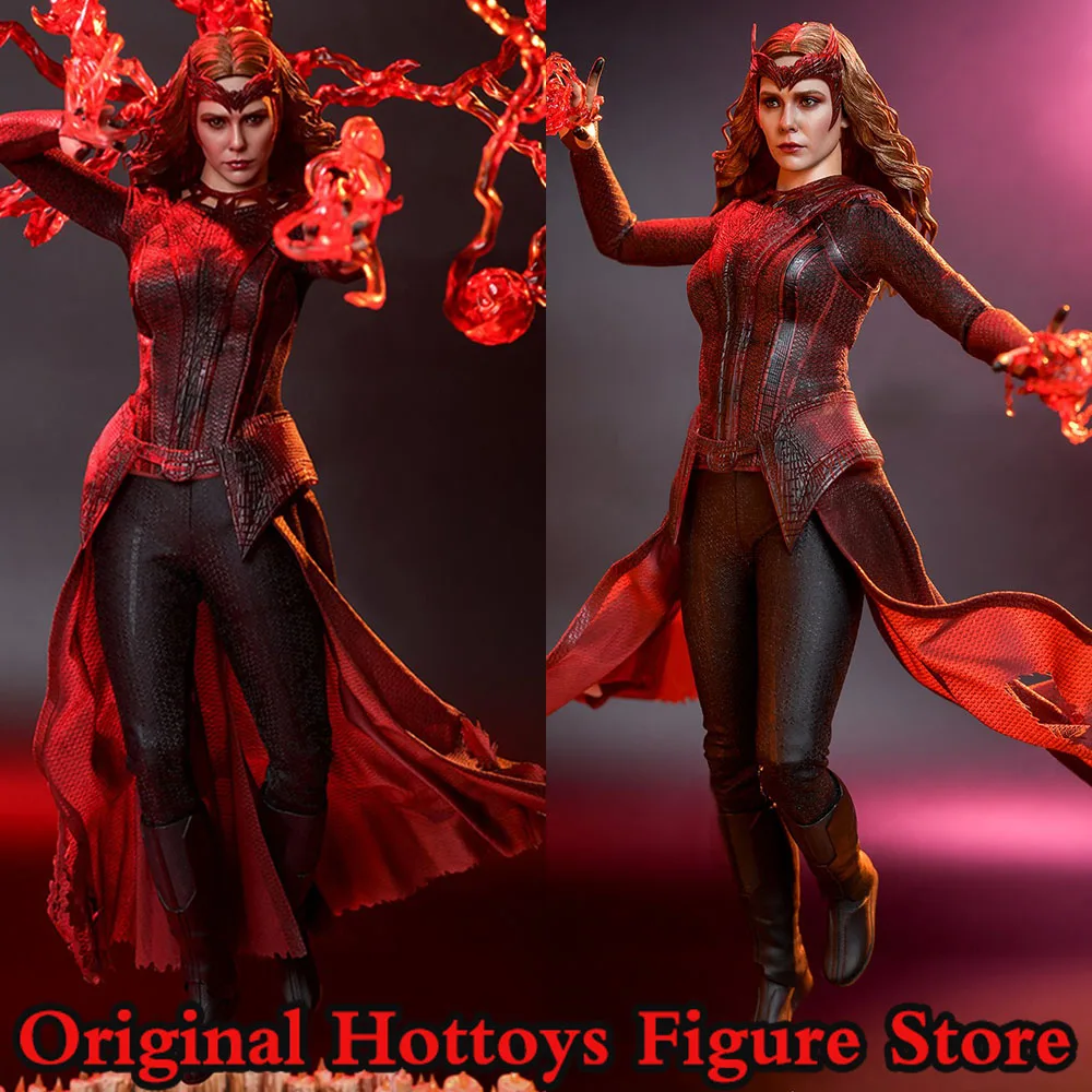 HOTTOYS 1/6 Soldier MMS652 MMS653 Doctor Strange In The Multiverse Of Madness Scarlet Witch Wanda Full Set 12'' Figure Toys