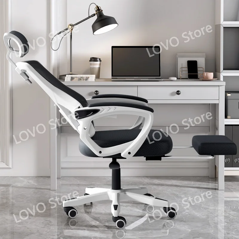 

Chaises de Bureau de Jeu à Bras Ergonomique, Fauteuil Inclinable pour Ordinateur, Chaise d'Étude, Mobilier de Gamer Confortable