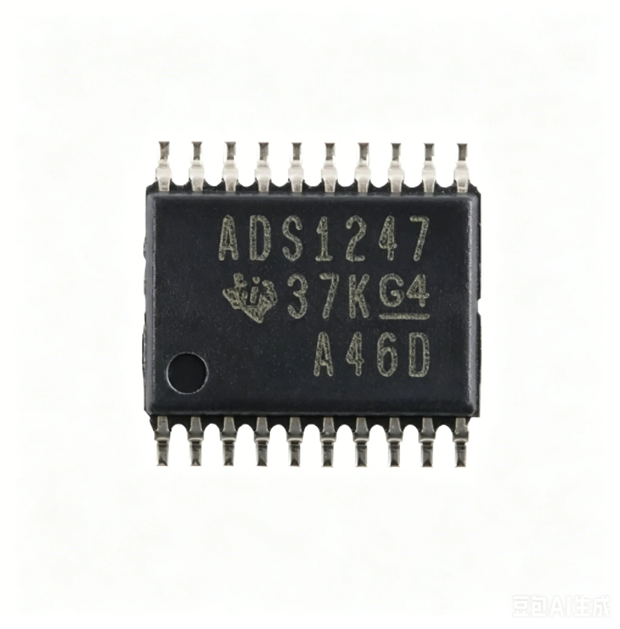 Original ADS1247IPWR TSSOP-20 Low Power High Resolution 24-bit ADC Chip