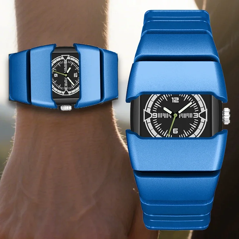 SHIYUNME Fashion Brand Cool Watch For Men Creative Style Alien Design Waterproof Quartz Watch Male Women New Style Sports Watch