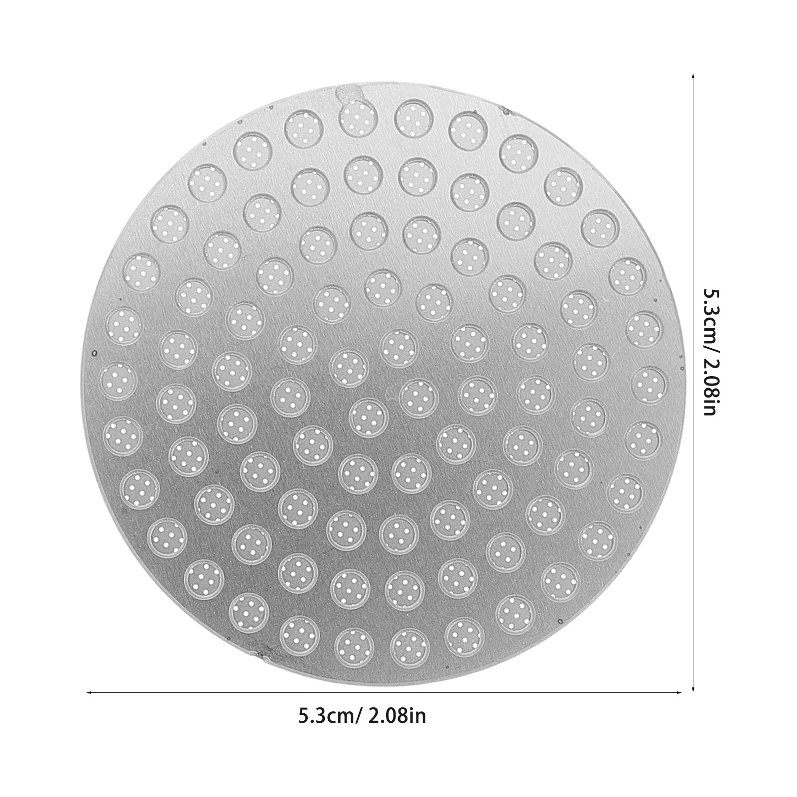 Coffee Filter Plate For Universal Coffee Makers Anti Splash Dual Layer Design Stovetop Espresso Machine Replacement Part