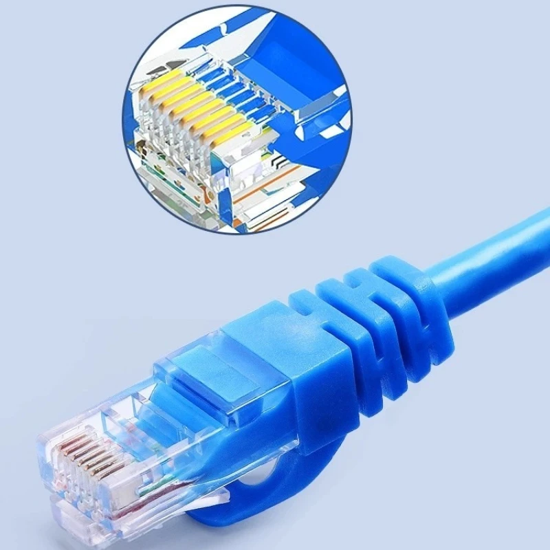 Kabel Ethernet CAT6 Ultra Thin RJ45 Lan Cable UTP RJ 45 Networking Cable Patch Cord do komputerów stacjonarnych Modem Router 2m 3m