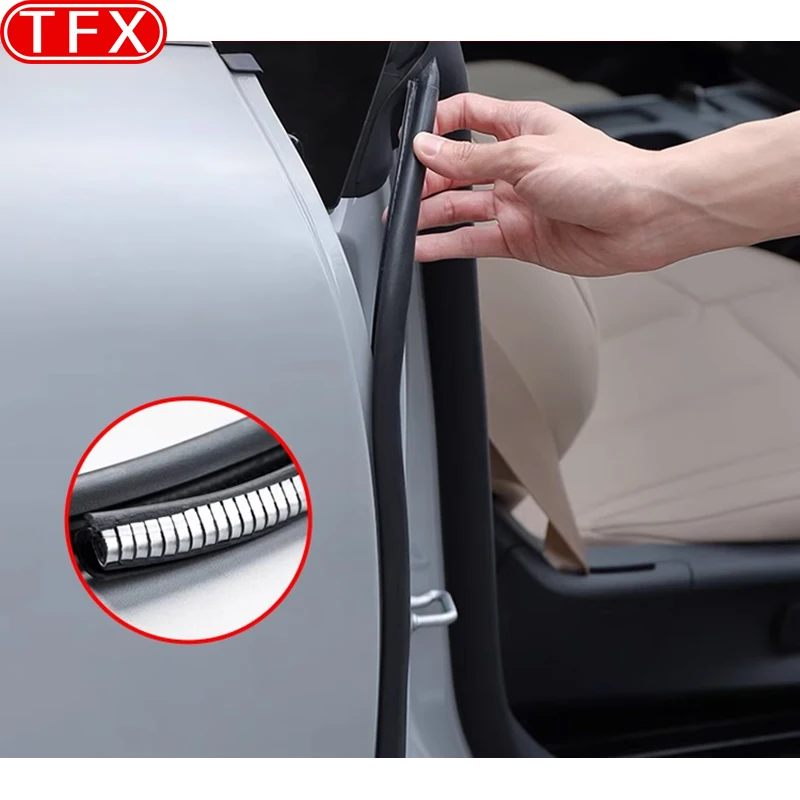 For BYD Sealion 8 Atto 8 Tang L Car Door B-pillar Sealing Strip Sound Insulation Strip Dust-proof Noise Reducing Accessories