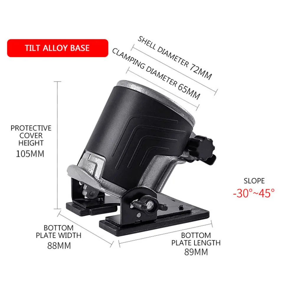 Electric Trimmer Slotting Machine Woodworking Tools Multi-Function Gong Machine Engraving Bakelite Milling Base